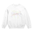 なまらの透過したい、します、なんか違う。 Crew Neck Sweatshirt