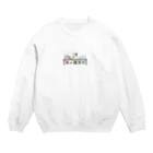 アクセルスタイルの猫の譲渡会 Crew Neck Sweatshirt