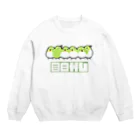 にゃんこふののめじろおし Crew Neck Sweatshirt