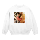 シーズーまつげちゃんのシーズーまつげちゃん Crew Neck Sweatshirt