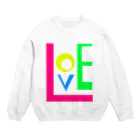 明恵（みょうえ）のLOVE Crew Neck Sweatshirt