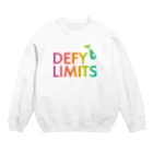 BASE forのDEFY LIMITS MAN Rainbow Crew Neck Sweatshirt