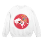 アクセルスタイルの和柄　丑年　 Crew Neck Sweatshirt