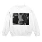 spinのlimited　cow Collection Crew Neck Sweatshirt