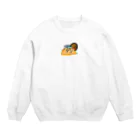 ゼラチンゴキブリのアンモナイトタコス Crew Neck Sweatshirt