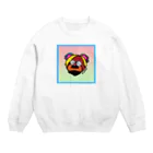 おかゆのくまクマさんシリーズ Crew Neck Sweatshirt