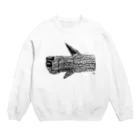 segasworksのいいね（Thumbs up)イグアノドンのお手手 Crew Neck Sweatshirt