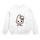 ぶゆのおみせのぶゆいうさちゃんのスウェット Crew Neck Sweatshirt