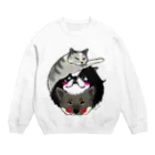 arukoのにゃん狆柴っ！ Crew Neck Sweatshirt