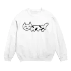 偏差値6億.comのびゃっこすうぇっと Crew Neck Sweatshirt