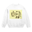 齋藤健輔の…タピオカだよ。 Crew Neck Sweatshirt