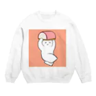 わおきつねくまのかまぼこ配達人 Crew Neck Sweatshirt