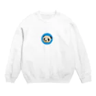 ヲタクの店の家にいたパンダ Crew Neck Sweatshirt