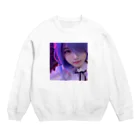 Maochan shopのまおグッズ Crew Neck Sweatshirt