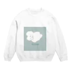  Bloom🌷のBloomふわぽ Crew Neck Sweatshirt