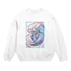 ワノハ -WANOHA-の海のお着物 Crew Neck Sweatshirt