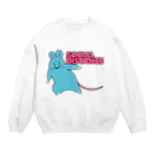 とてもえらい本店のソーシャルディスタンスまうす。PINK Crew Neck Sweatshirt