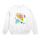 NATSUMI7のウサギマヤ運河sweets Crew Neck Sweatshirt