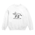 ドラジョーグッズストアの死にかけコヨーテ　 Crew Neck Sweatshirt