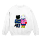 YUMIKITAGISHIのもこもこ Crew Neck Sweatshirt