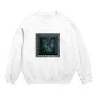 たましのアヤバムのハサキ Crew Neck Sweatshirt