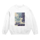 BLUE_の観覧車と猿 Crew Neck Sweatshirt