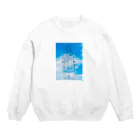 Charlie Bluez Storeの青空 Crew Neck Sweatshirt