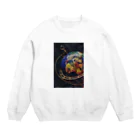 趣味やさんの地球人ドットコム Crew Neck Sweatshirt