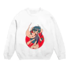 しおしおのパン屋のひのたま Crew Neck Sweatshirt