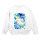 灯さかすのstarlightましまろう Crew Neck Sweatshirt