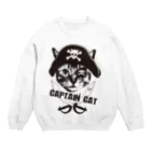 NobigaoのNobigao 海賊猫 Crew Neck Sweatshirt