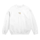 モグラノアナのチャーハン作るうさぎさん Crew Neck Sweatshirt