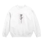 みるちちゃんのドット花 Crew Neck Sweatshirt