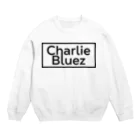 Charlie Bluez StoreのCharlieBluezロゴデザイン スウェット