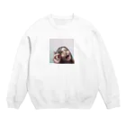 パエリアの巻き寿司のパエリアの巻き寿司 Crew Neck Sweatshirt