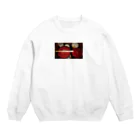 mimic28号の和食を綺麗に食べました。 Crew Neck Sweatshirt