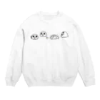 トシゾーのSUZURIのとこのモチゾーズ Crew Neck Sweatshirt