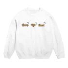 くすのき商店のそれいけデグー（Agutí） Crew Neck Sweatshirt