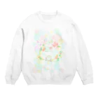 灯さかすのcolorfulましまろう Crew Neck Sweatshirt