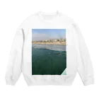 Blue Seaのフェイバレットビーチ🏖 Crew Neck Sweatshirt