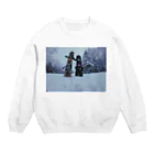 jura_iijimaのsnowboard!! Crew Neck Sweatshirt