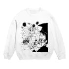 ポテチ光秀のお店のココア大学 Crew Neck Sweatshirt