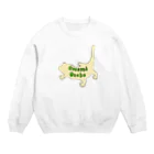 okmfamilyのクレステッドゲッコー“Crested Gecko” Crew Neck Sweatshirt