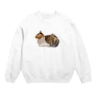 猫のさん君の猫のさん君 Crew Neck Sweatshirt