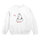 Defenderの湯(茹)でたこjr Crew Neck Sweatshirt