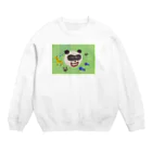 脳みそ夫ショップのパンダなるもの【OL聖徳太子】 Crew Neck Sweatshirt