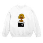 たぶんまだのかんぴょう巻き Crew Neck Sweatshirt