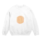 いくら丼のおでん大根 Crew Neck Sweatshirt