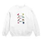 どんなときでものどんなときでも寿司おおきめ Crew Neck Sweatshirt