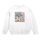 えり🐰ラテ🥕マシュマロ🐰の好き好きラテとマシュ Crew Neck Sweatshirt